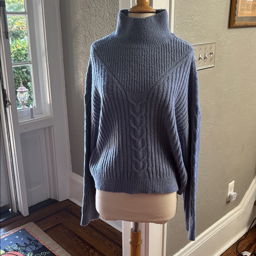 RD Style Light Blue Knit Sweater